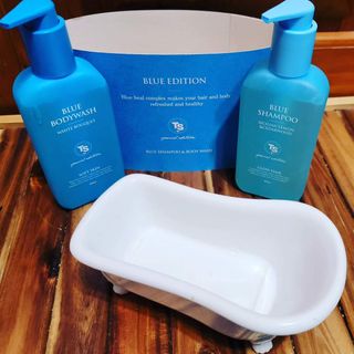 TS 블루에디션(샴푸200ml+바디워시200ml SET) — 5점을 준 리뷰어가 2023년 6월 올린 사용 사진