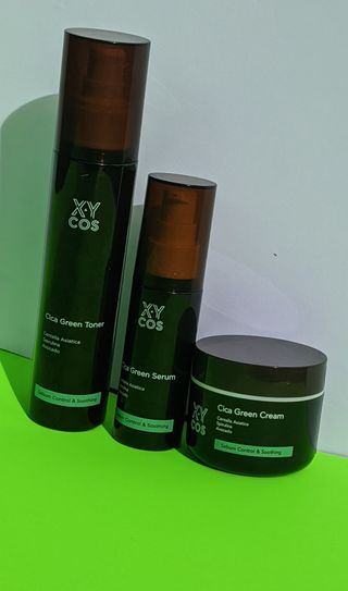 Cica Green Line [Toner, Serum, Cream] — 4점을 준 리뷰어가 2021년 9월 올린 사용 사진