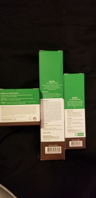 Cica Green Line [Toner, Serum, Cream] — 4점을 준 리뷰어가 2021년 9월 올린 사용 사진
