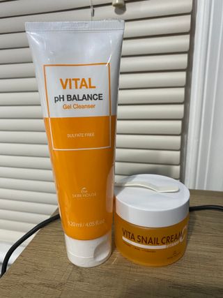 Vita Snail Cream + Vital PH Gel Cleanser — 5점을 준 리뷰어가 2021년 9월 올린 사용 사진