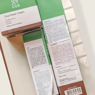 Cica Green Line [Toner, Serum, Cream] — 3점을 준 리뷰어가 2021년 9월 올린 사용 사진