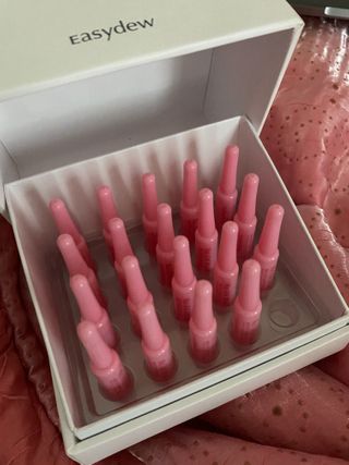 이지듀 리더마 마스터 앰플 1ml x 20 바이알 — 3.5점을 준 리뷰어가 2021년 2월 올린 사용 사진