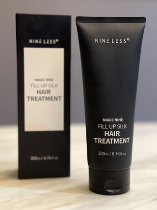 나인레스 매지나인 필 업 실크 트리트먼트 200ml 6.76 fl. 온스 유형에 남겨 — 5점을 준 리뷰어가 2022년 1월 올린 사용 사진