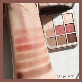 하트퍼센트 Heart Percent Dote on Mood Eye Palette CHERRY-LIKE FACETS — 5점을 준 리뷰어가 2021년 11월 올린 사용 사진