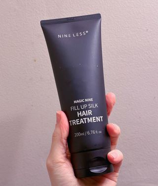 나인레스 매지나인 필 업 실크 트리트먼트 200ml 6.76 fl. 온스 유형에 남겨 — 4점을 준 리뷰어가 2022년 1월 올린 사용 사진