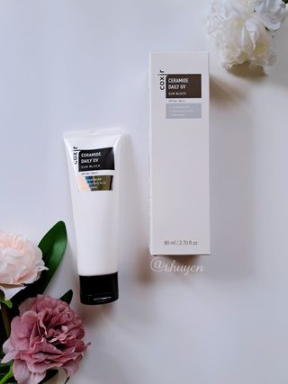 [Coxir] Ceramide Daily UV Sun Block — 4점을 준 리뷰어가 2022년 7월 올린 사용 사진