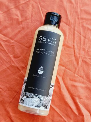 오바코 SAVIA MARINE THETIS FACIAL OIL SOAP — 4점을 준 리뷰어가 2022년 1월 올린 사용 사진
