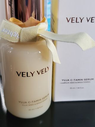 VELY VELY Yuja C-Tamin Serum — 5점을 준 리뷰어가 2021년 4월 올린 사용 사진