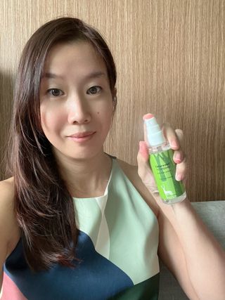 [제주공화국] 패브릭 퍼퓸 미스트 시더우드, 오렌지 블라썸, 카멜리아, 바이올렛 70ml /2.36oz. — 5점을 준 리뷰어가 2022년 1월 올린 사용 사진