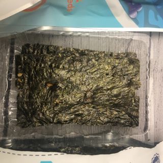 UNCLE NICK 한국 슈퍼 스낵 블랙 &amp; 블랙 김 스낵 — 5점을 준 리뷰어가 2021년 11월 올린 사용 사진