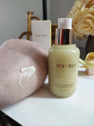 VELY VELY Yuja C-Tamin Serum — 5점을 준 리뷰어가 2021년 4월 올린 사용 사진