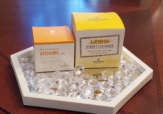 [THE SKIN HOUSE] Lemon Sorbet Cleanser, Aloe Soothing Vitamin Gel — 4점을 준 리뷰어가 2021년 12월 올린 사용 사진