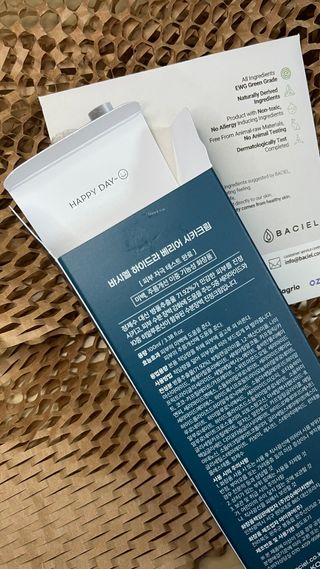 바시엘 BACIEL 바시엘 하이드라 베리어 시카 크림 — 4.5점을 준 리뷰어가 2021년 8월 올린 사용 사진