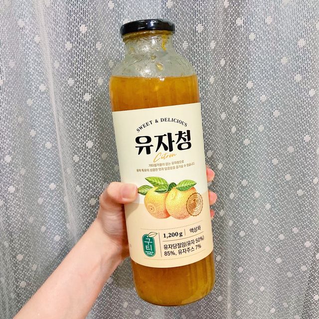 구티 과일차 리뷰 사진
