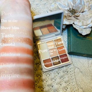 하트퍼센트 Heart Percent Dote on Mood Eye Palette VERMILION FACET — 5점을 준 리뷰어가 2021년 11월 올린 사용 사진