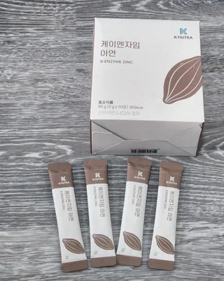 [쿠누트라] K・ENZYME 아연 카카오/3gx30 파우더 스틱 — 5점을 준 리뷰어가 2022년 6월 올린 사용 사진