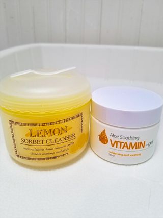 [THE SKIN HOUSE] Lemon Sorbet Cleanser, Aloe Soothing Vitamin Gel — 5점을 준 리뷰어가 2021년 12월 올린 사용 사진