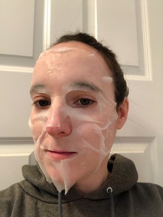 트리티스 [Treatis] Facial Sheet Mask — 5점을 준 리뷰어가 2021년 2월 올린 사용 사진