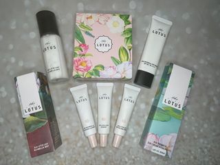 더 퓨어 로터스 제주 식물 선크림 / 제주 연잎 &amp; 동백 미스트 / 순수한 연꽃 어메니티 세트 — 5점을 준 리뷰어가 2023년 1월 올린 사용 사진