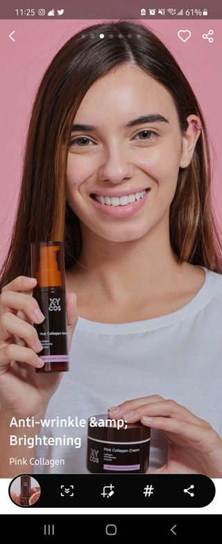 Pink Collagen Line [Toner, Serum, Cream] — 3점을 준 리뷰어가 2021년 9월 올린 사용 사진