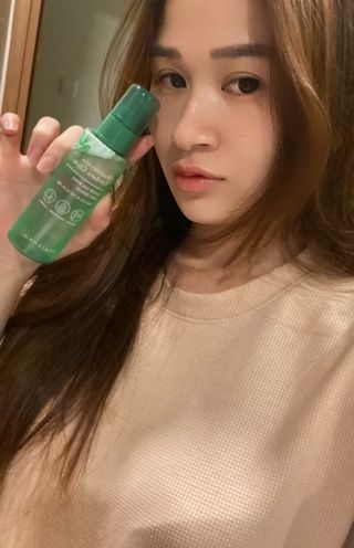 토니모리 어성초시카 퀵 카밍 미스트 세럼 & 어성초시카 퀵 카밍 90 마스크 — 5점을 준 리뷰어가 2022년 8월 올린 사용 사진