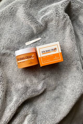 [THE SKIN HOUSE] Vita Snail Cream — 5점을 준 리뷰어가 2022년 2월 올린 사용 사진