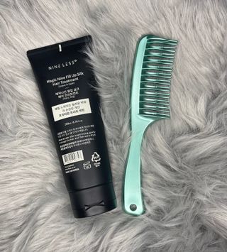 나인레스 매지나인 필 업 실크 트리트먼트 200ml 6.76 fl. 온스 유형에 남겨 — 5점을 준 리뷰어가 2022년 1월 올린 사용 사진