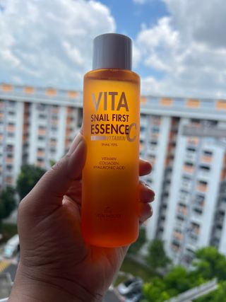 [THE SKIN HOUSE] Vita Snail First Essence — 4.5점을 준 리뷰어가 2022년 3월 올린 사용 사진