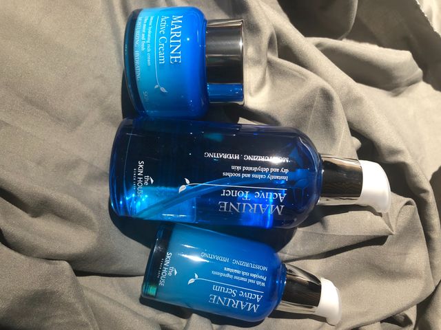 Marine Active Toner, Serum, Cream 리뷰 사진