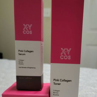 Pink Collagen Line [Toner, Serum, Cream] — 5점을 준 리뷰어가 2021년 10월 올린 사용 사진