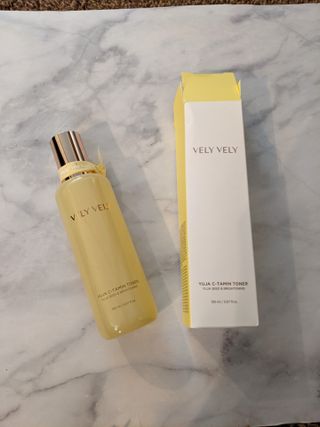 VELY VELY Yuja C-Tamin Toner — 5점을 준 리뷰어가 2021년 4월 올린 사용 사진
