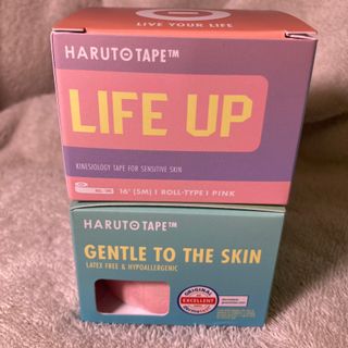 HARUTO 하루토 라이프 UP 엑스트라 센서티브 키네시올로지 테이프 — 4점을 준 리뷰어가 2023년 2월 올린 사용 사진