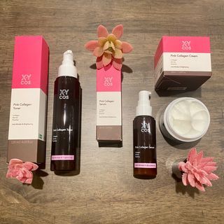 Pink Collagen Line [Toner, Serum, Cream] — 5점을 준 리뷰어가 2021년 10월 올린 사용 사진