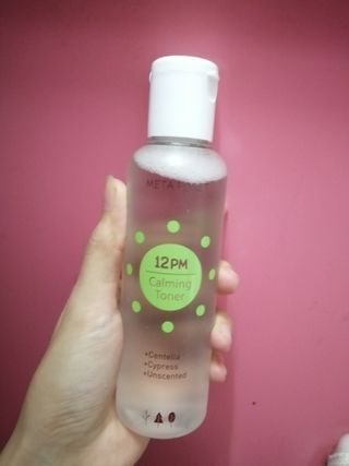 메타포레 12PM 카밍 토너 — 5점을 준 리뷰어가 2021년 8월 올린 사용 사진