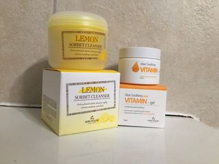 [THE SKIN HOUSE] Lemon Sorbet Cleanser, Aloe Soothing Vitamin Gel — 4점을 준 리뷰어가 2021년 12월 올린 사용 사진