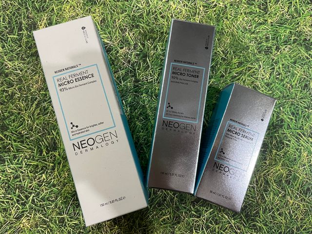 네오젠 더마로지 리얼퍼먼트 마이크로 세트 (토너 150ml, 에센스 150ml, 세럼 30ml, 미스트 115ml) 리뷰 사진