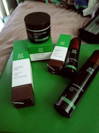 Cica Green Line [Toner, Serum, Cream] — 5점을 준 리뷰어가 2021년 9월 올린 사용 사진