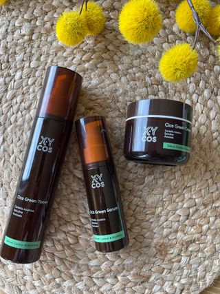 Cica Green Line [Toner, Serum, Cream] — 4.5점을 준 리뷰어가 2021년 9월 올린 사용 사진