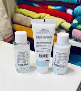 ROUND LAB 1025 DOKDO ON THE GO KIT — 5점을 준 리뷰어가 2021년 2월 올린 사용 사진