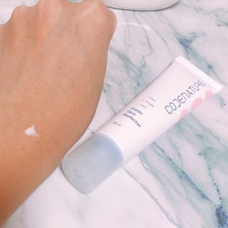 코드네이처 비아미 퍼펙트 케어 4종 — 4점을 준 리뷰어가 2021년 10월 올린 사용 사진