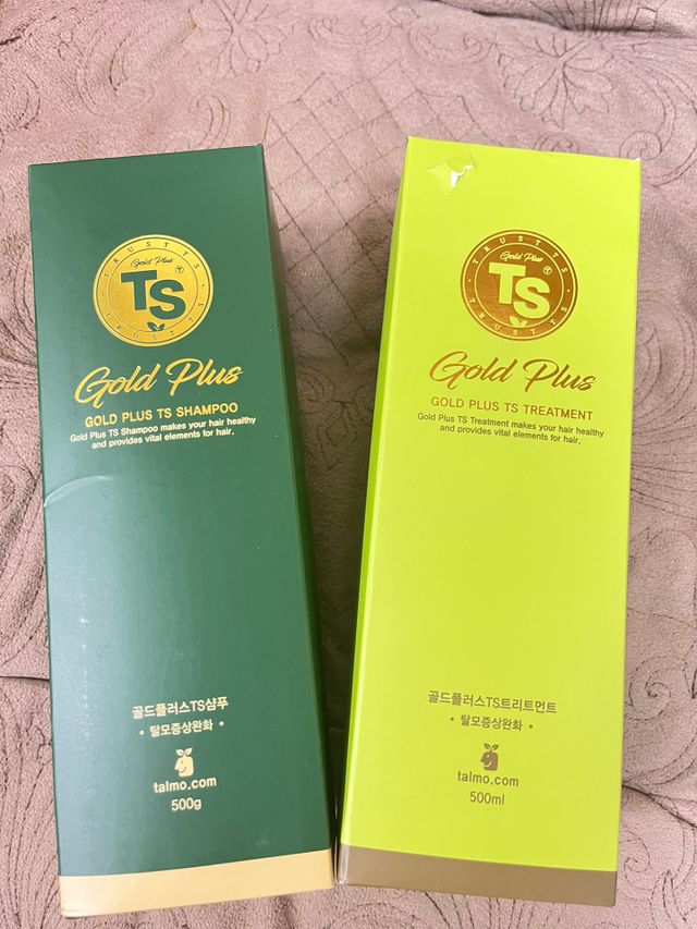 ゴールドプラスセット(シャンプー500g x 1ea/トリートメント500ml X 1ea) 리뷰 사진