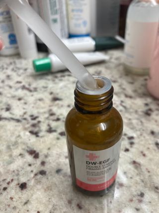 이지듀 Easydew DW-EGF 더블 시너지 퍼밍 앰플 30ml 1.01fl oz — 4점을 준 리뷰어가 2021년 9월 올린 사용 사진