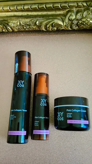 Pink Collagen Line [Toner, Serum, Cream] — 5점을 준 리뷰어가 2021년 9월 올린 사용 사진