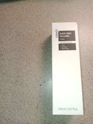 [Coxir] Black Snail Collagen Toner — 5점을 준 리뷰어가 2021년 12월 올린 사용 사진