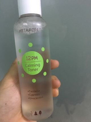 메타포레 12PM 카밍 토너 — 5점을 준 리뷰어가 2021년 7월 올린 사용 사진