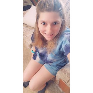 noflik Tie Dye Short Set-여성용 타이 다이 라운지 세트 — 5점을 준 리뷰어가 2021년 7월 올린 사용 사진