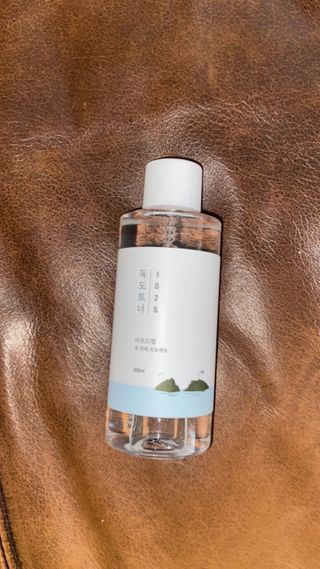 라운드 랩 1025 독도 토너 100ml — 5점을 준 리뷰어가 2021년 2월 올린 사용 사진