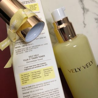 VELY VELY Yuja C-Tamin Toner — 4점을 준 리뷰어가 2021년 4월 올린 사용 사진