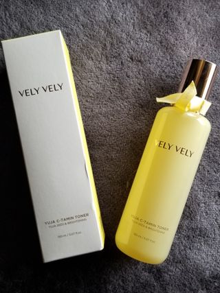 VELY VELY Yuja C-Tamin Toner — 5점을 준 리뷰어가 2021년 4월 올린 사용 사진