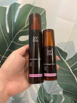 Pink Collagen Line [Toner, Serum, Cream] — 5점을 준 리뷰어가 2021년 9월 올린 사용 사진